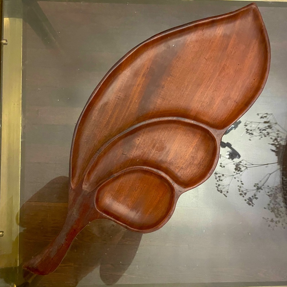 Authentic Solid Mahogany Cheese Board